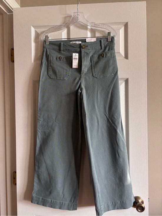 LOFT Denim - NWT LOFT Wide-Leg Jeans in Slate blue-size 4